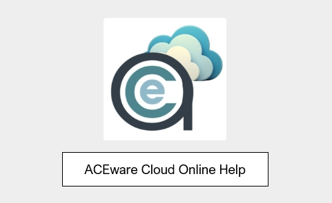 ACEware Cloud Help