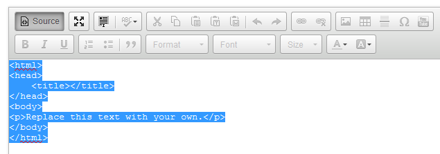 Delete HTML