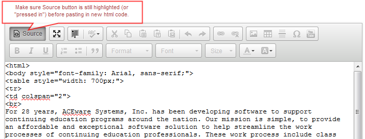 New HTML
