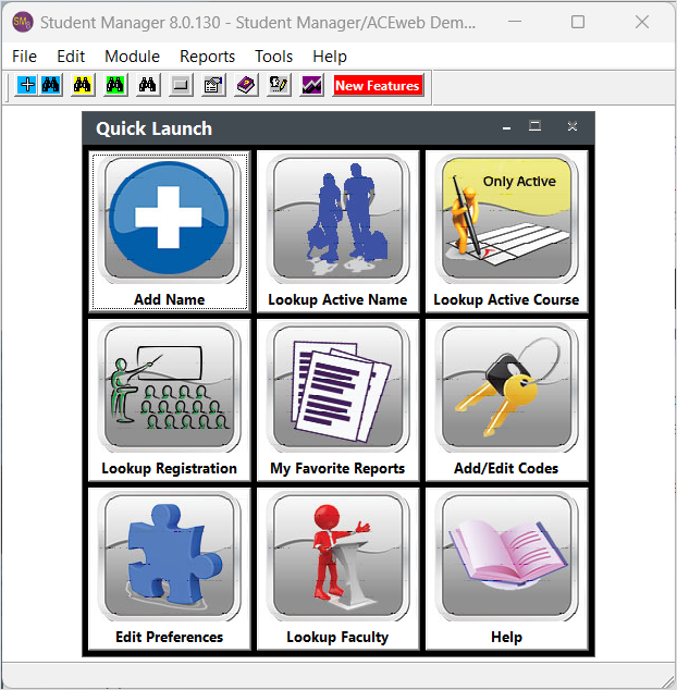 Administrative Interface